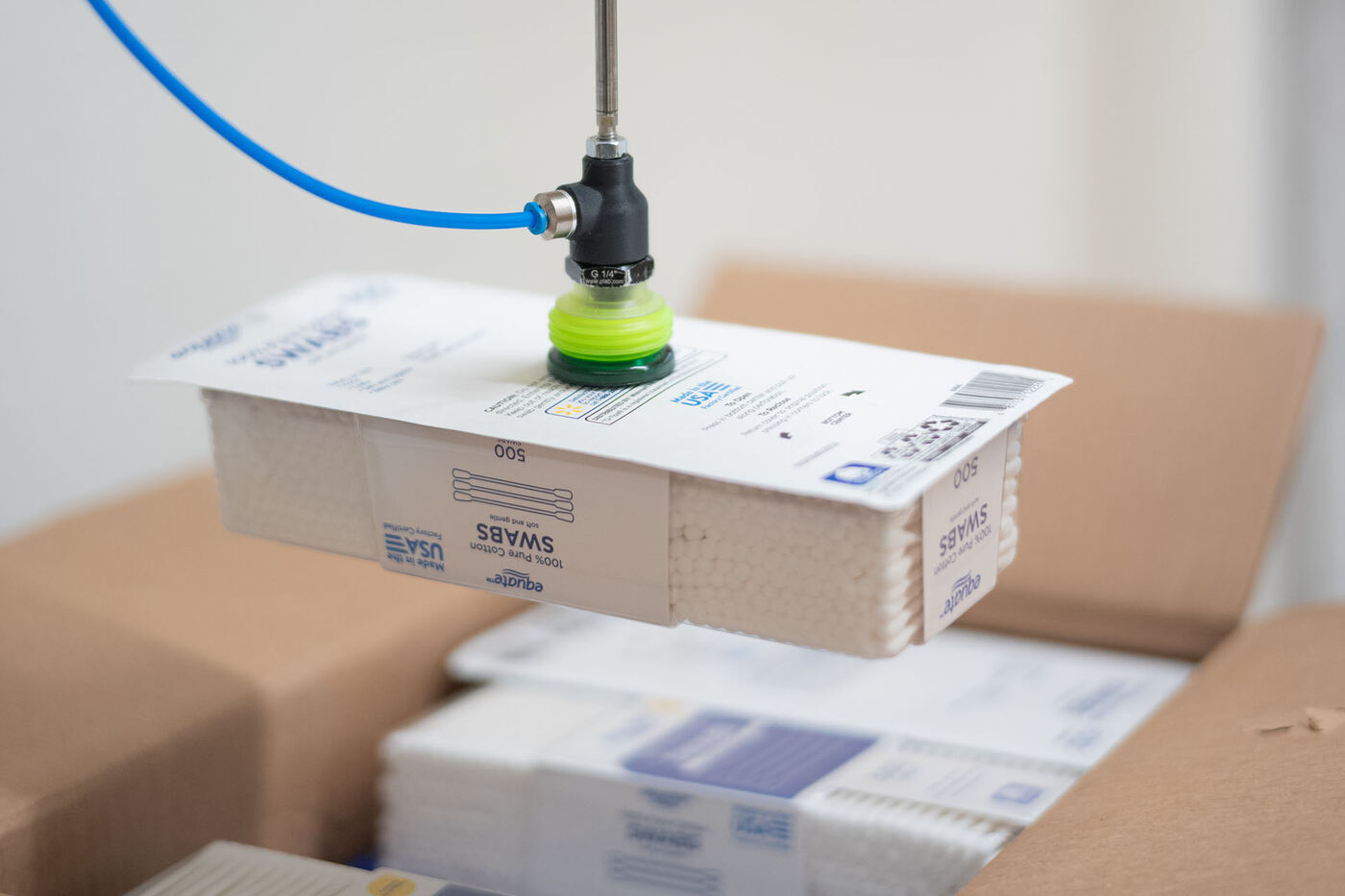 Flinkbot at work in pharmaceutical