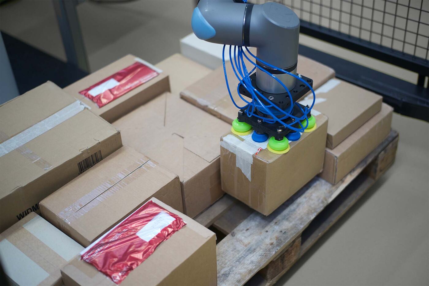 Flinkbot at work in manufacturing